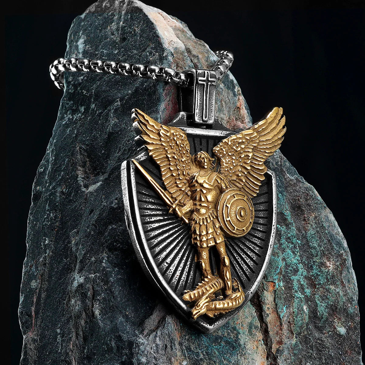 St Michael Victorious Necklace