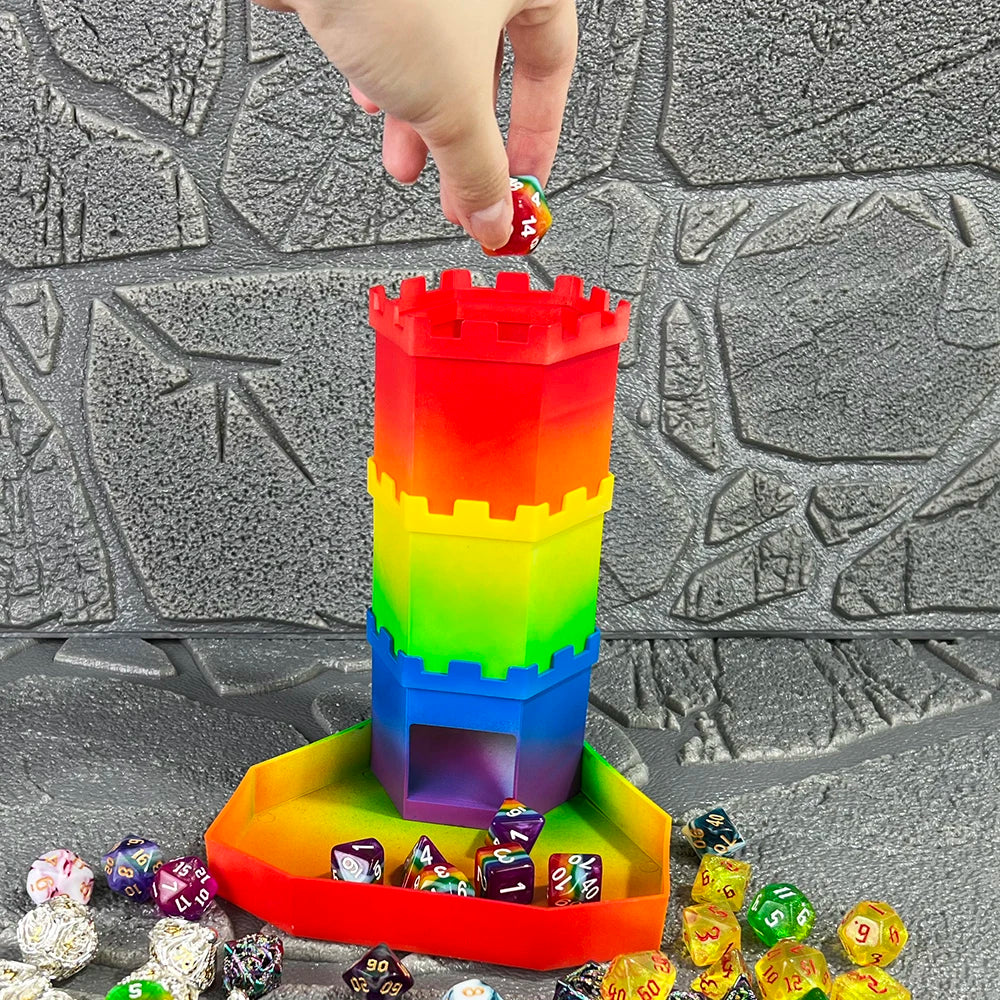 The Stackable Dice Tower