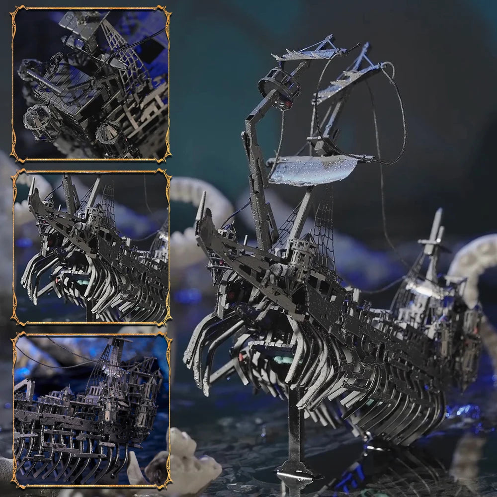 Pirate Ghost Ships 3D Metal Puzzles