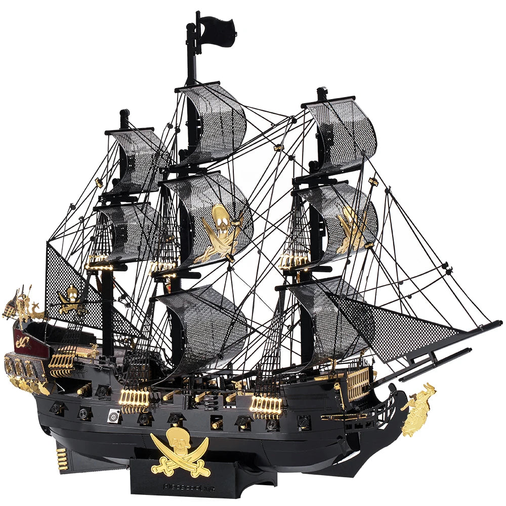 Pirate Ghost Ships 3D Metal Puzzles