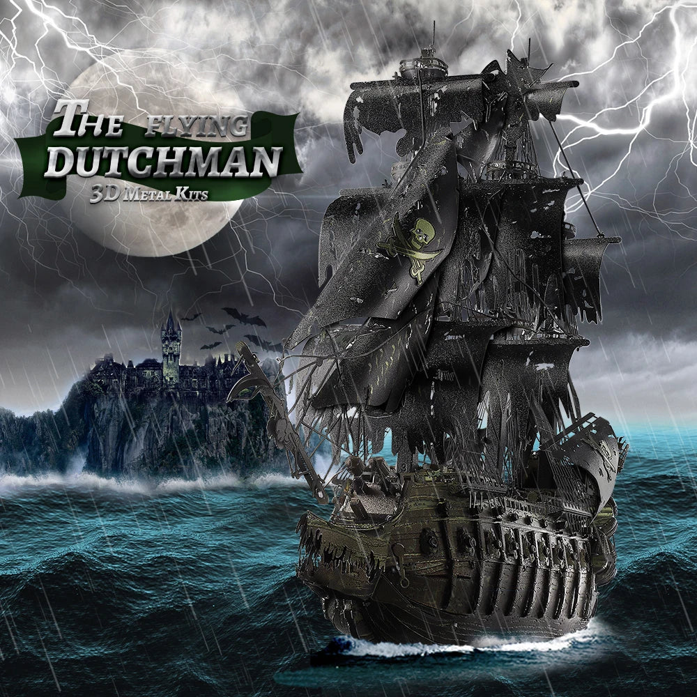 Pirate Ghost Ships 3D Metal Puzzles