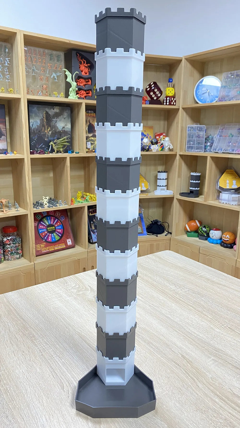 The Stackable Dice Tower
