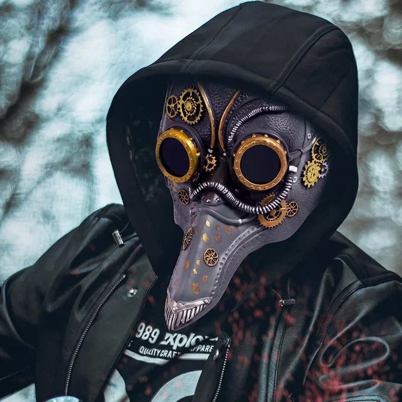 Steampunk Plague Doctor Mask