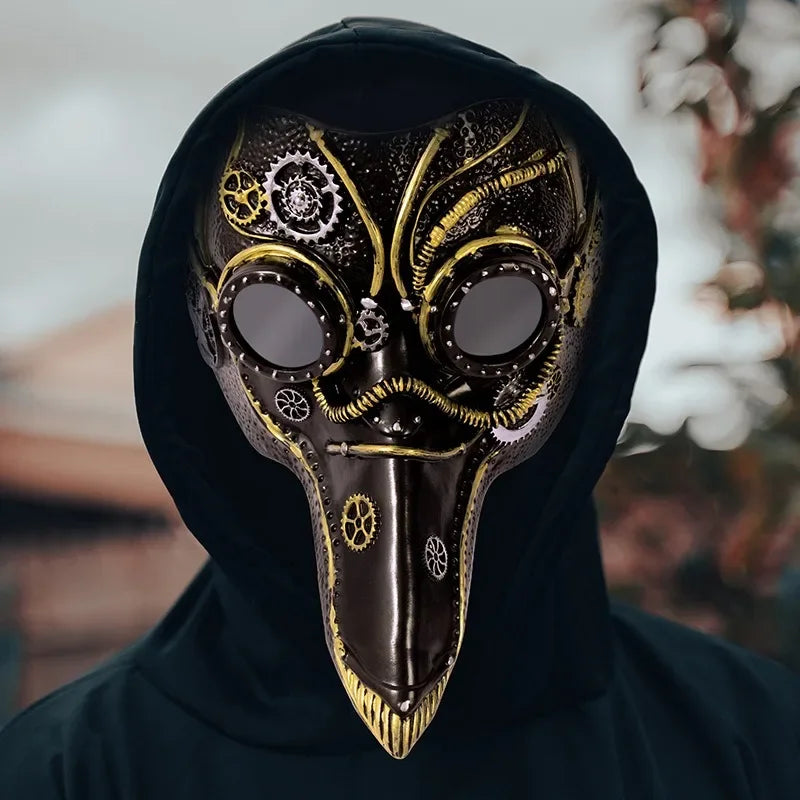 Steampunk Plague Doctor Mask