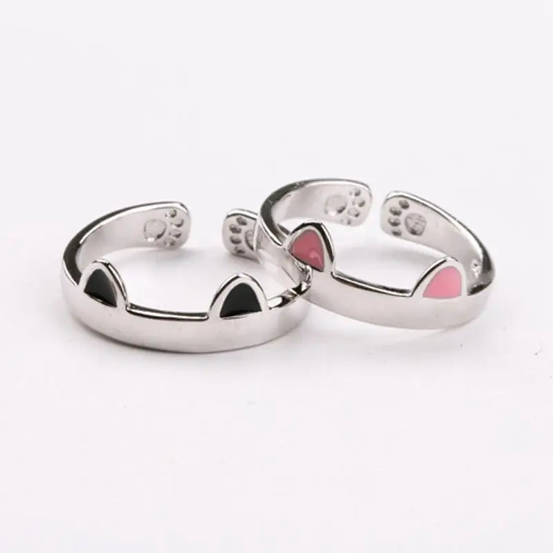 Adjustable Cat Paw Rings