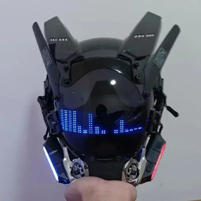 Cyberpunk Sentai Customizable LED Helmet