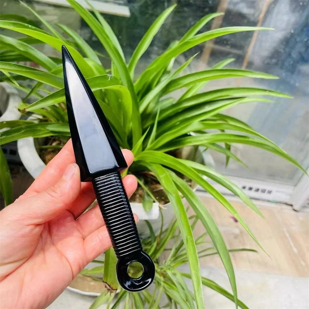 Natural Obsidian Kunai