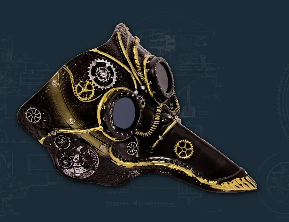 Steampunk Plague Doctor Mask