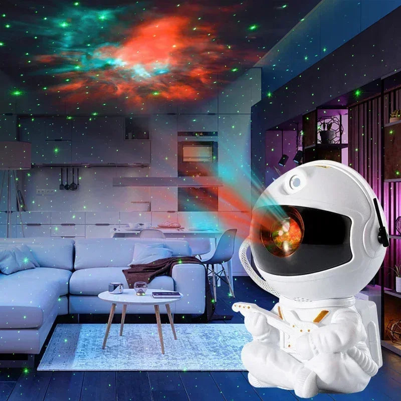 Astronaut Nebula & Stars LED Projector