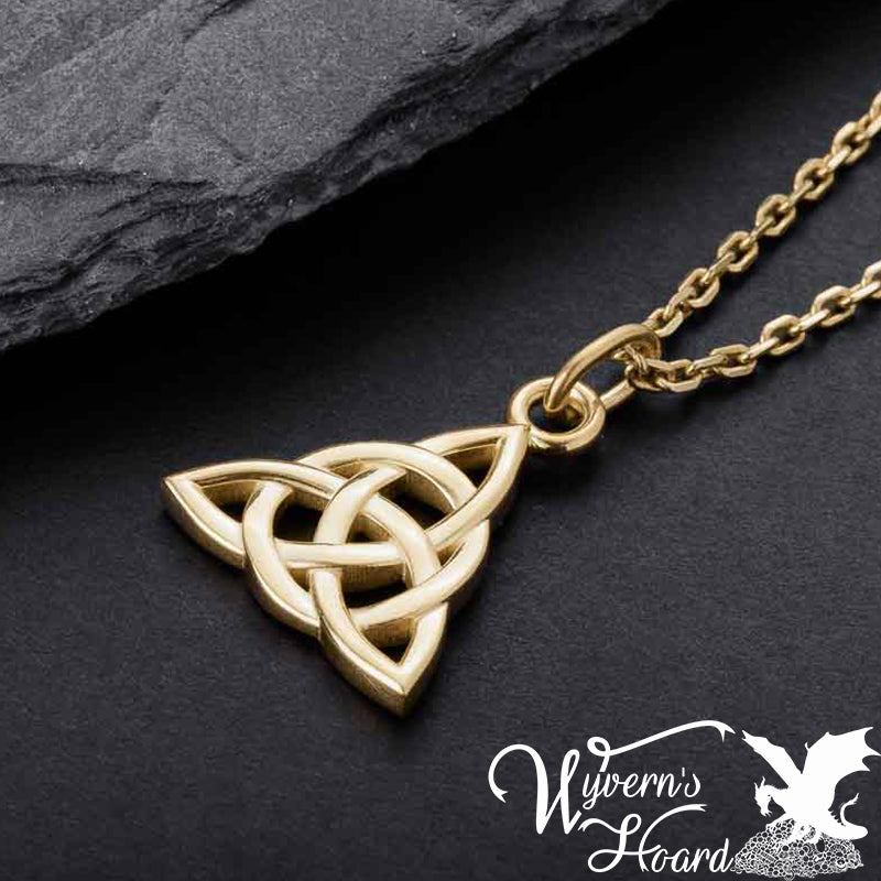 Symbols of Odin Gold Necklaces