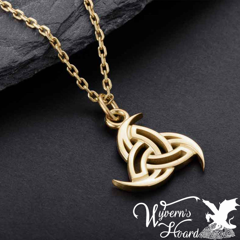 Symbols of Odin Gold Necklaces