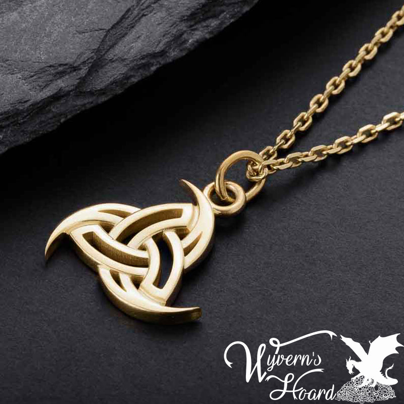 Symbols of Odin Gold Necklaces