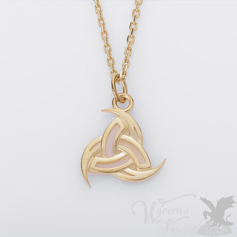 Symbols of Odin Gold Necklaces