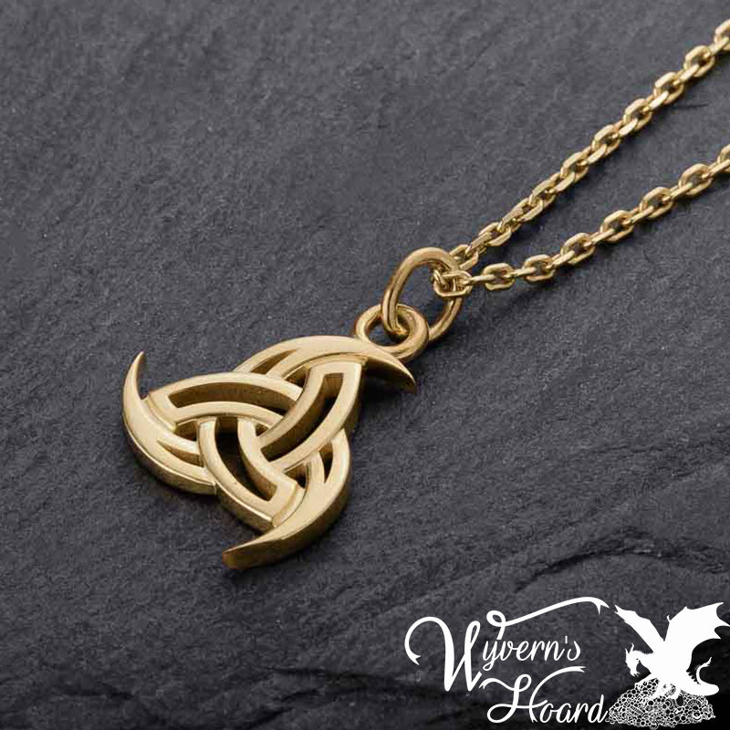 Symbols of Odin Gold Necklaces