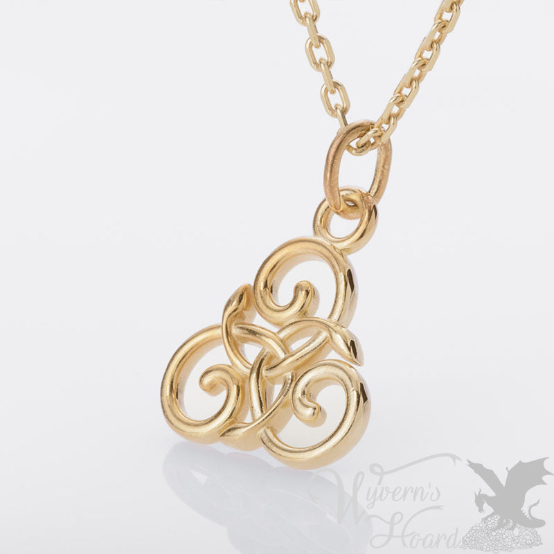 Symbols of Odin Gold Necklaces