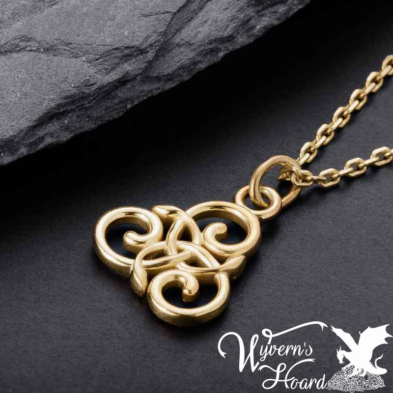Symbols of Odin Gold Necklaces