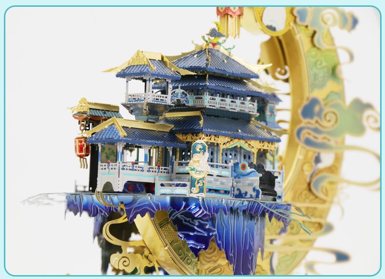 Moon Palace Metal 3D Puzzle Kit