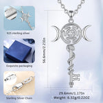 Hecate Key Sterling Silver Necklace