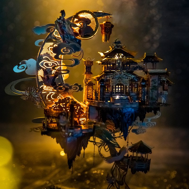 Moon Palace Metal 3D Puzzle Kit