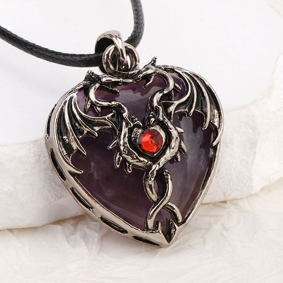 Forever Wyverns Gemstone Necklace