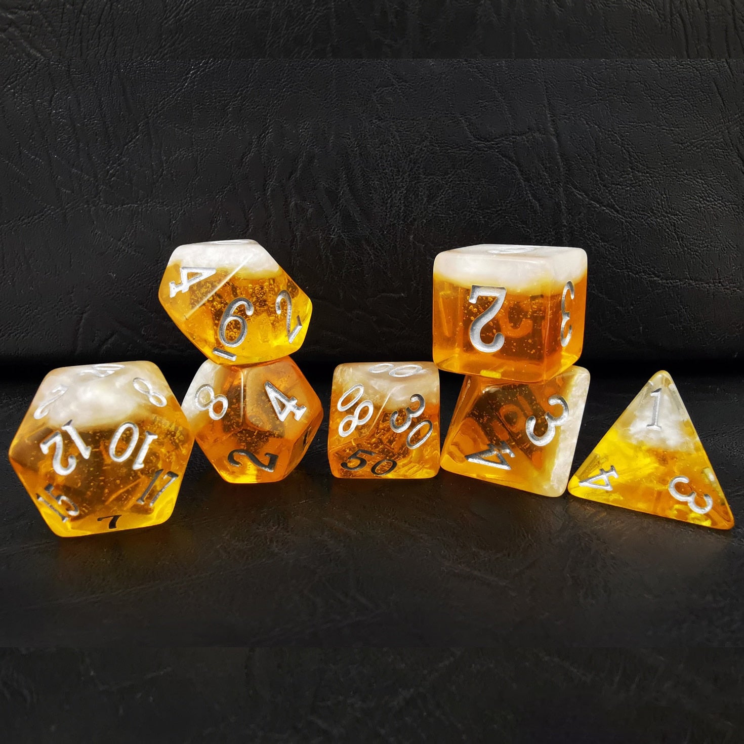 Craft Beer Polyhedral Dice Set