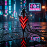 Glow In The Dark Arrowhead Necklaces