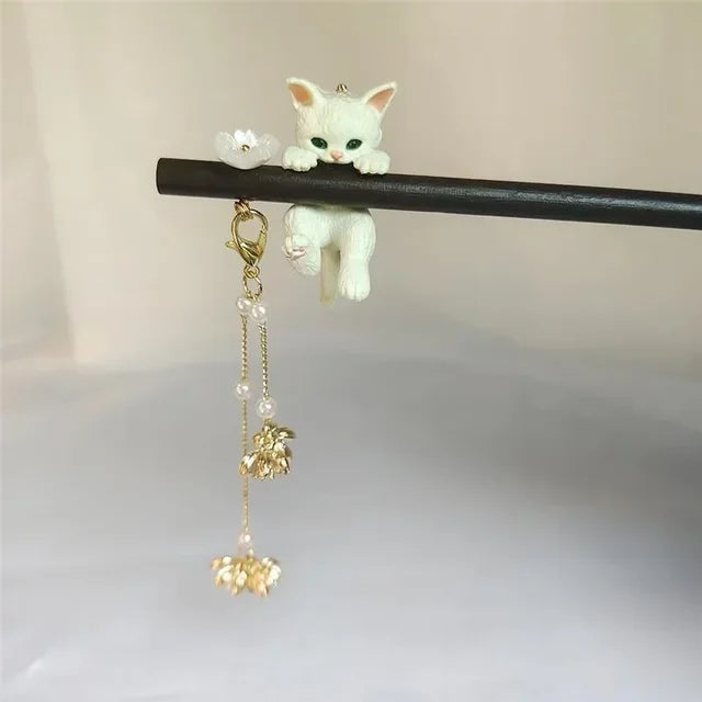 Clingy Kitten Hair Stick