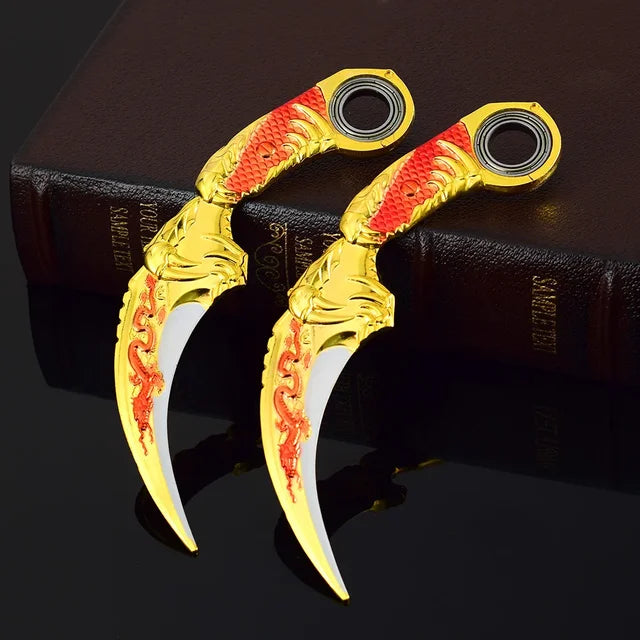 Dragon Claw Spinner Knife Toy