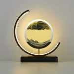Flowing Sand Art LED Table Lamp