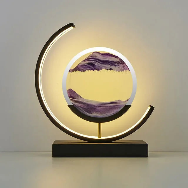 Flowing Sand Art LED Table Lamp