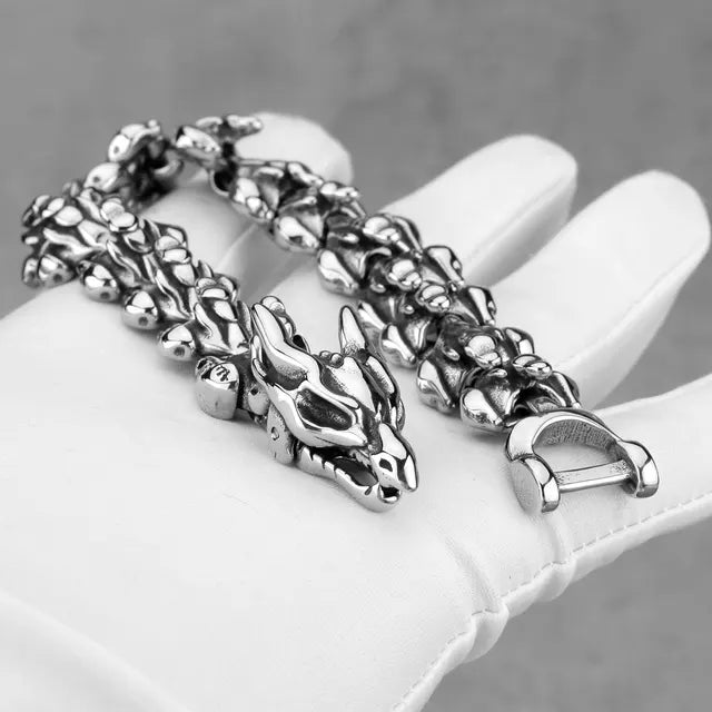 Dragon Skeleton Bracelet