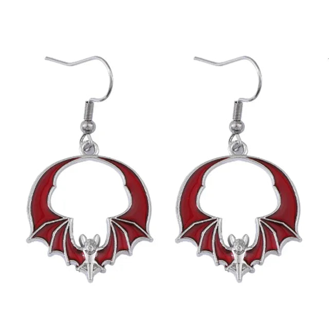 Vampire Bats Earrings