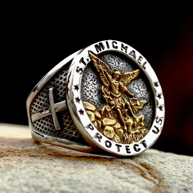 St Michael the Protector Ring