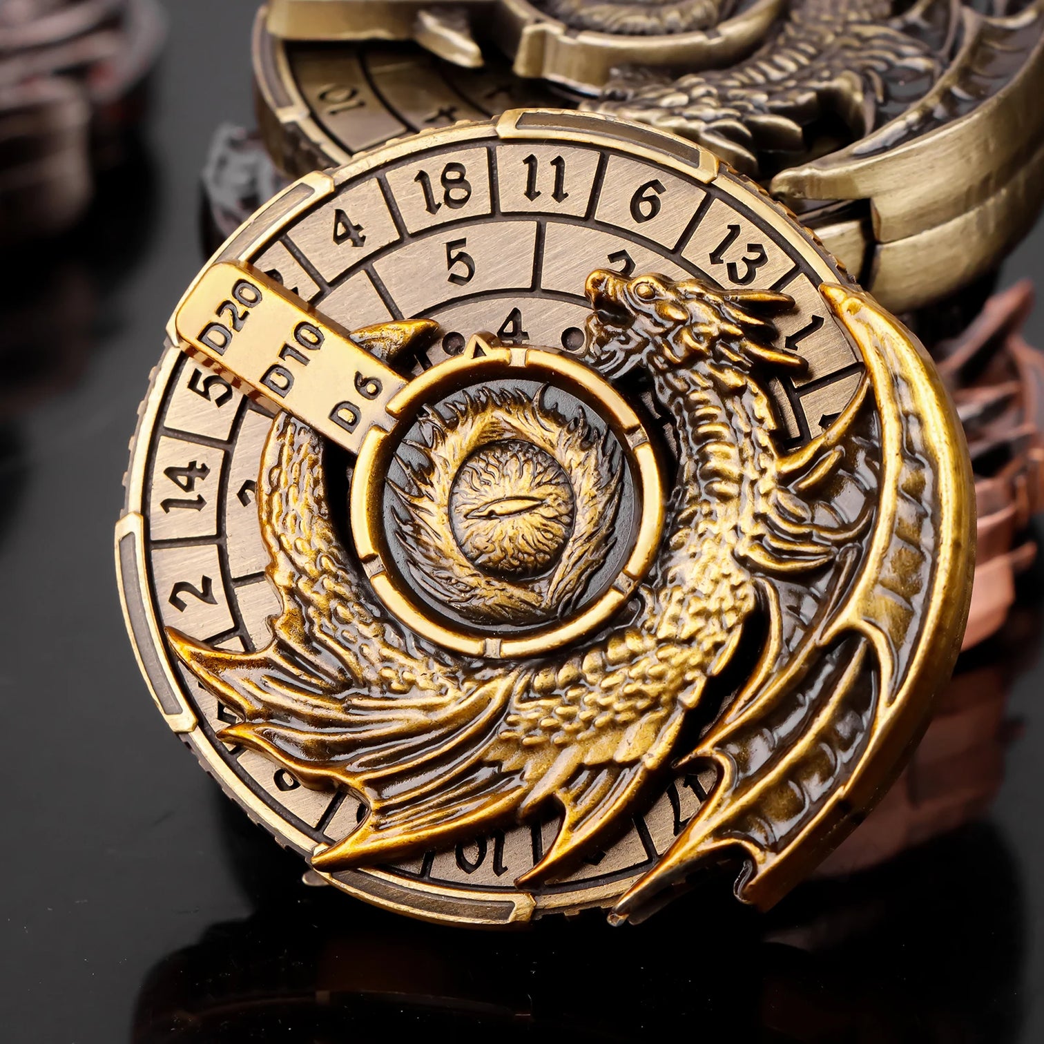 Dragon's Daring Spinner Dice