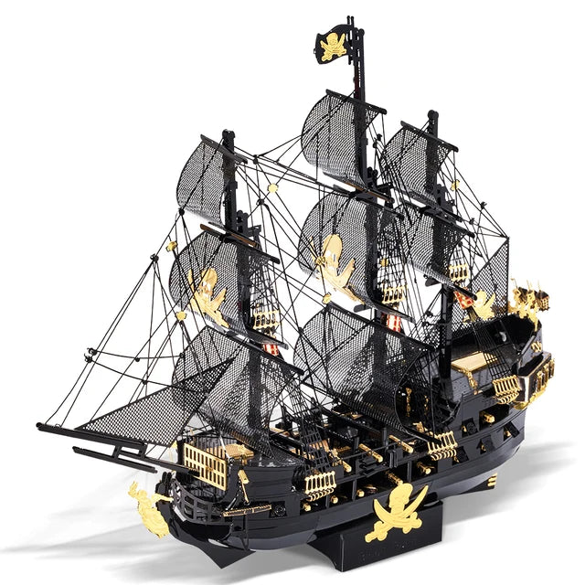 Pirate Ghost Ships 3D Metal Puzzles