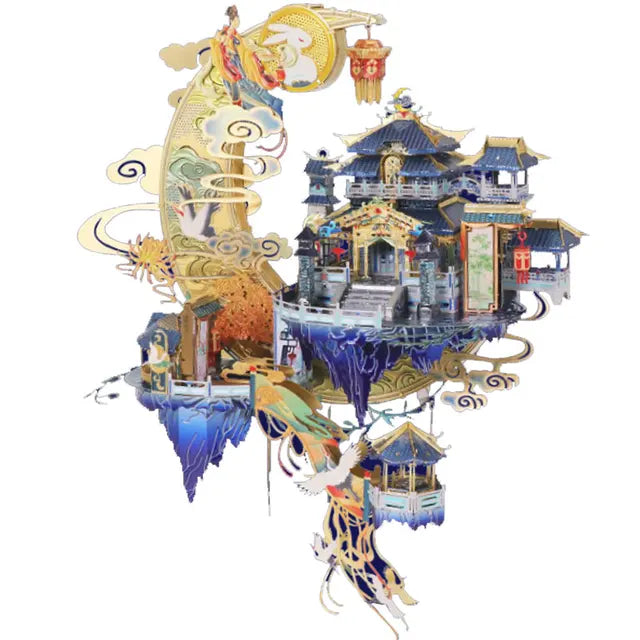 Moon Palace Metal 3D Puzzle Kit