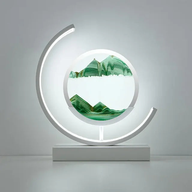 Flowing Sand Art LED Table Lamp