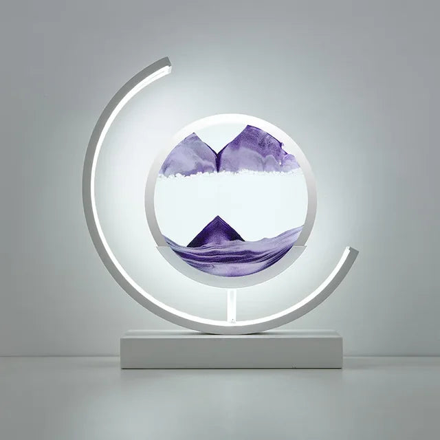 Flowing Sand Art LED Table Lamp