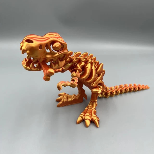 Fully Articulated 3D Printed T-Rex Toy