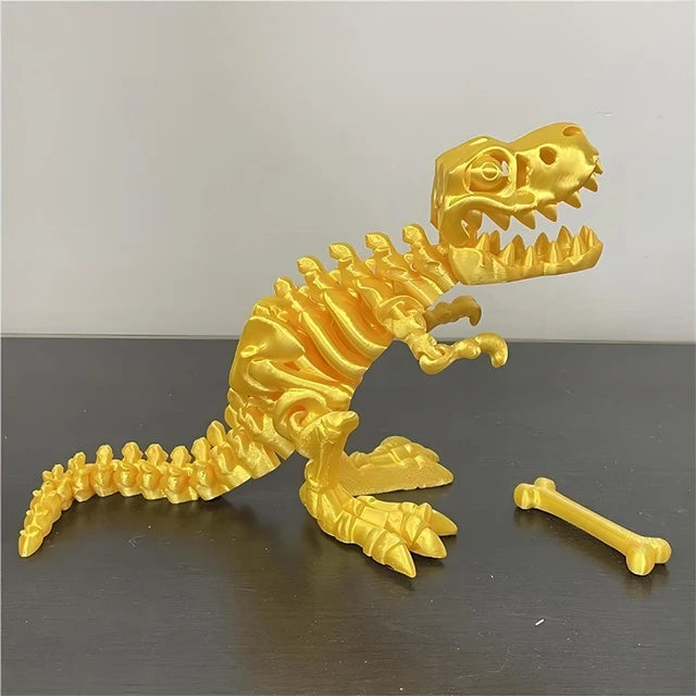 Fully Articulated 3D Printed T-Rex Toy