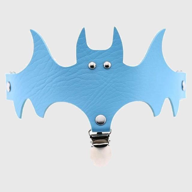 Bats Garter Belt Light Blue by Wyvern's Hoard Bats Garter Belt Light Blue by Wyvern's Hoard