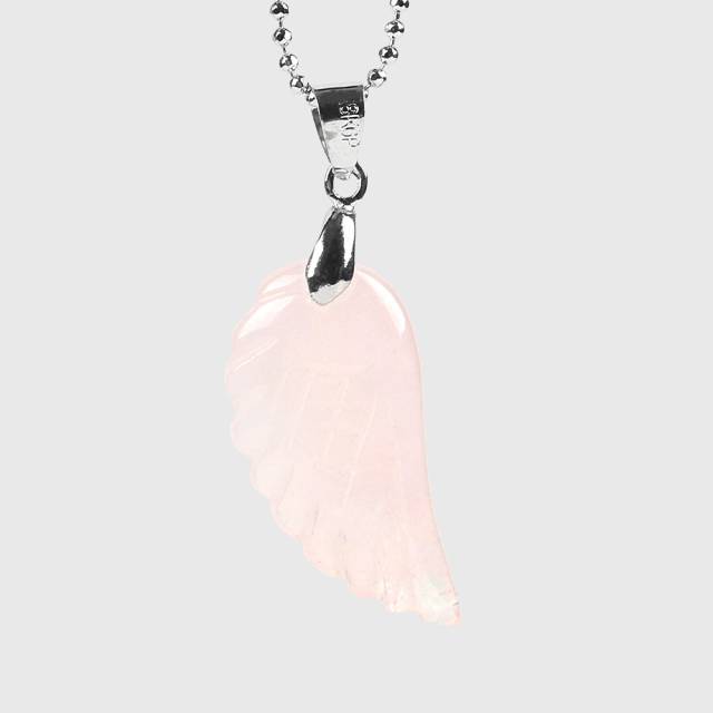 Angelic Wing Gemstone Necklace