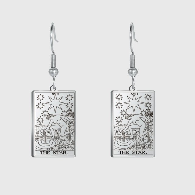 Tarot Card Earrings (Major Arcana)