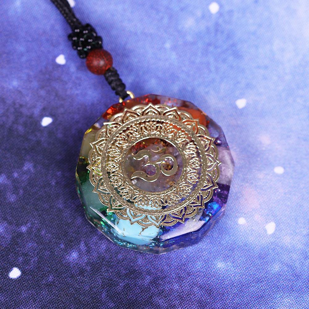 Cosmic Energies Orgonite Chakra Pendants - Wyvern's Hoard