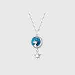 Moon-Gazing Kitty Necklace