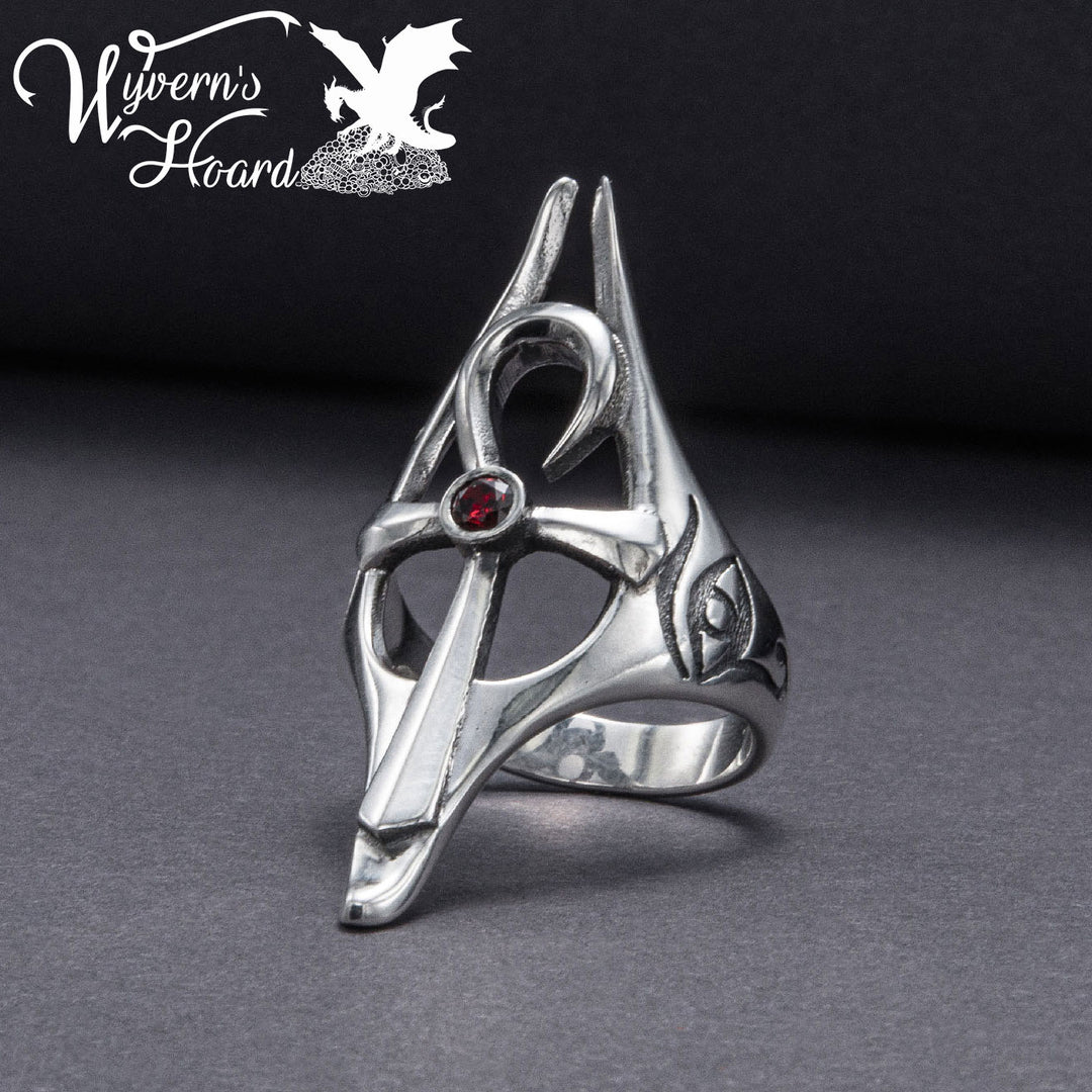 Scarabaeus Ankh Ring