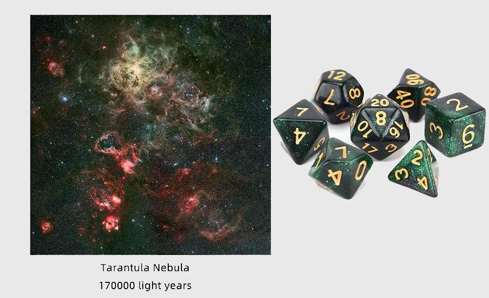 Galactic Space Dice Sets - Wyvern's Hoard