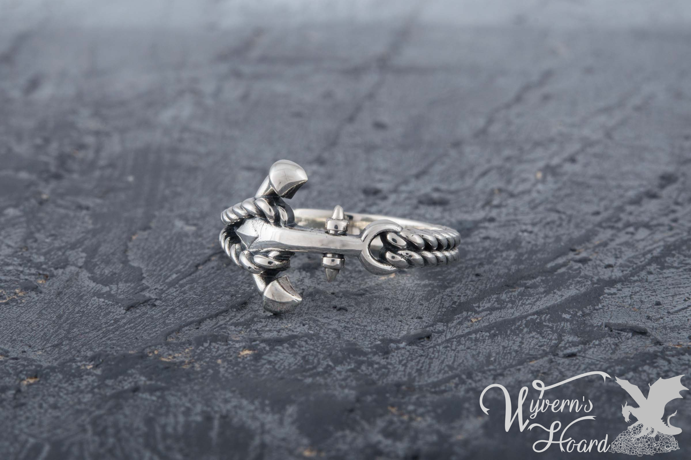 Anchor and Rope Ring - Wyvern's Hoard