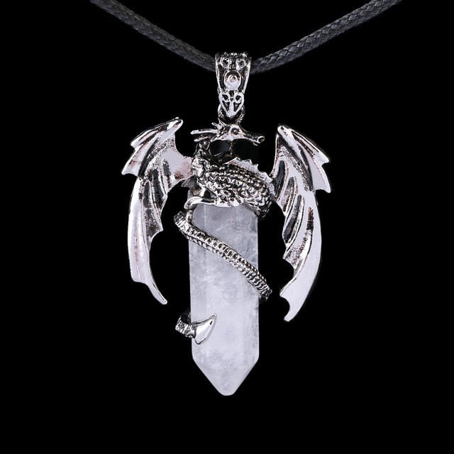 Dragon Gemstone Necklace
