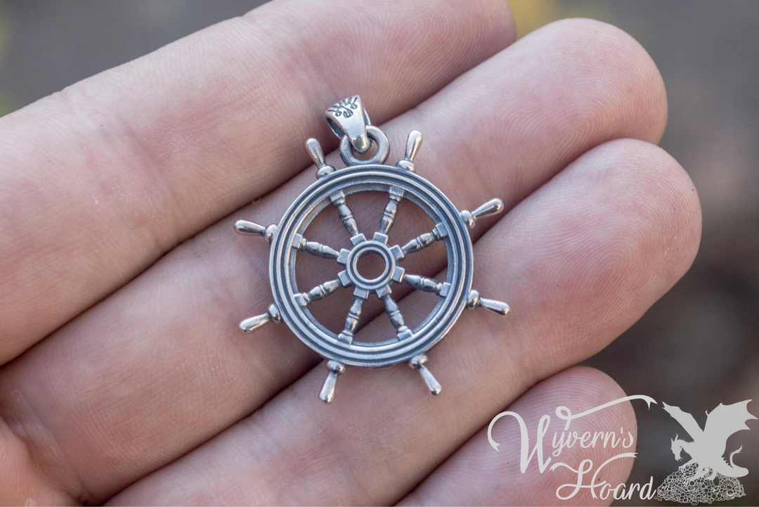 Destiny Hand Wheel Necklace - Wyvern's Hoard